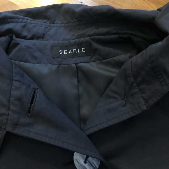 SEARLE Vintage 80’s Walking Jacket Hooded Button Down Jacket - Picture 7 of 15